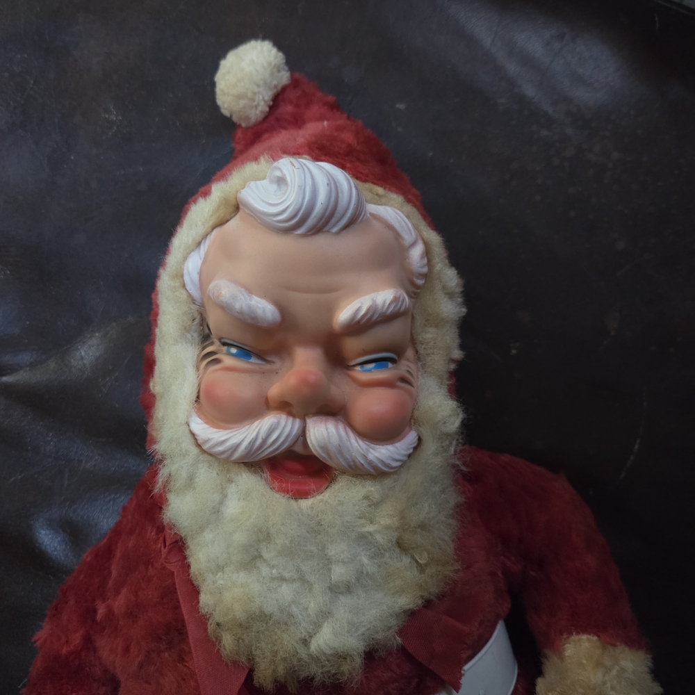 Vintage MCM Santa Claus Holiday Decor